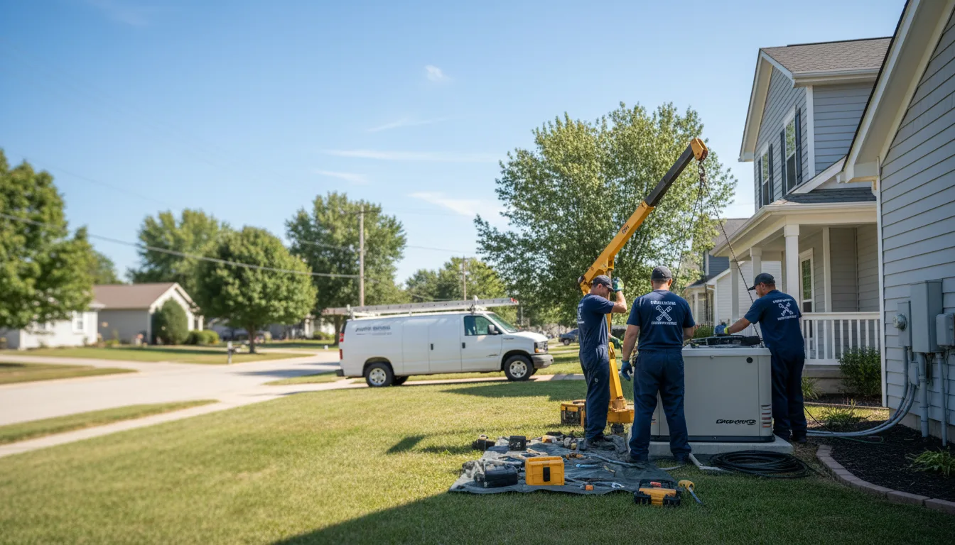 Generator Installation in Aquilla, TX near me